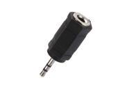 2.5mm Male to 3.5mm Female Stereo Audio Headphone Adapter Converter
