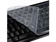 Clear Universal Keyboard Skin Protector Cover for PC Computer Desktop