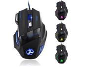3200 DPI 7 Button LED Optical USB Wired Gaming Mouse