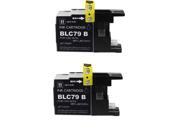 Compatible New York Toner 2 Pack Of LC79BK Ink Cartridge - Black Compatible New York Toner 2 Pack Of LC79BK Ink Cartridge - Black