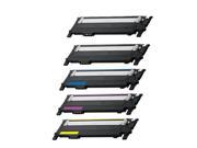 Compatible New York Toner 5 Pack CLT K504S X2 CLT C504S CLT M504S CLT Y504S Toner Cartridge Black Cyan Magenta Yellow