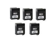 Compatible New York Toner 5 Pack Of BX3 Ink Cartridge - Black Compatible New York Toner 5 Pack Of BX3 Ink Cartridge - Black