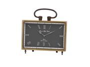 Beth Kushnick Brass Desk Clock