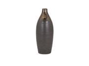 Calin Medium Bronze Top Vase