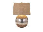 Nessa Wood and Metal Clad Lamp