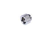 Alphacool G1 4 HF 9.75mm Male to Female Extension Fitting Chrome 17218
