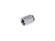 Alphacool G1 4 HF 20mm Male to Female Extension Fitting Chrome 17220