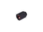 Alphacool G1 4 HF 20mm Male to Female Extension Fitting Deep Black 17221