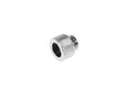 Alphacool HT 12mm HardTube Compression Fitting G1 4 Knurled Chrome 17275