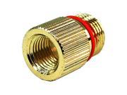 Phobya G1 4 to Eheim 1046 48 In and 1250 Outlet Knurled Adaptor Gold Plated 52102