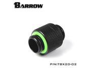 Barrow G1 4 Male to Male Anti Twist Rotary Adaptor Fitting Black TBX2D 02