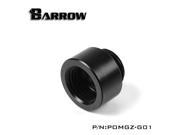 Barrow G1 4 10mm Acetal Male to Female Extension Fitting Black POMGZ G01
