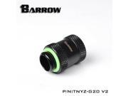 Barrow G1 4 20mm Male to Female Extension Fitting Black TNYZ G20 V2