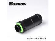 Barrow G1 4 40mm Male to Female Extension Fitting Black TNYZ G40 V2