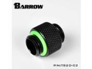 Barrow G1 4 10mm Male to Male Adaptor Fitting Black TB2D 02