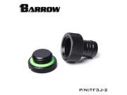 Barrow G1 4 Barbed Stop Plug Fillport Fitting 3 8 ID Black TF3J 2