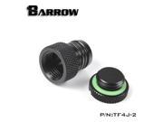 Barrow G1 4 Barbed Stop Plug Fillport Fitting 1 2 ID Black TF4J 2