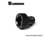 Barrow G1 4 Inner Thread to 3 8 ID Barb Adaptor Fitting Black TNYBT3 A01