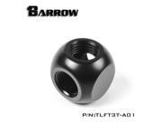 Barrow G1 4 Thread 3 Way Block Splitter Fitting Black TLFT3T A01