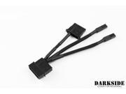 DarkSide CONNECT Pass Through Y Cable 4 4 Pin Molex Type 8s DS 0375