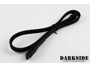 Darkside 45cm 18 SATA 3.0 180° to 180° Data Cable with Latch Jet Black DS 0153