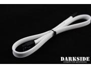 Darkside 45cm 18 SATA 3.0 180° to 180° Data Cable with Latch White DS 0157
