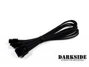 Darkside 4 4 EPS 12 30cm HSL Single Braid Extension Cable Jet Black DS 0072
