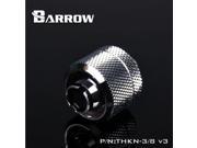 Barrow G1 4 Thread 3 8 ID x 5 8 OD Compression Fitting Silver THKN 3 8 V3 Silver