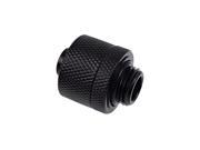 Alphacool Eiszapfen 3 8 ID x 5 8 OD G1 4 Compression Fitting Black Sixpack 17234
