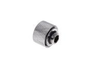 Alphacool HT 16mm HardTube Compression Fitting G1 4 for Plexi or Brass Tubes Knurled Chrome Six Pack 17384