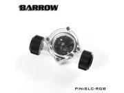 Barrow G1 4 RGB Visual Flow Meter Black SLC RGB
