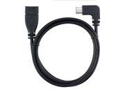 USB3.1 Type C cable 90° scoliosis Type C Male to Micro USB Female Data Cable Type C AF OTG function more stable data transmission for as Macbook 12inches N