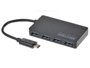 USB 3.1 Type C To USB 3.0 Multi 4 Ports Hub Adapter USB extension splitter converter USB C 3.1 Type C to 4 Ports USB 3.0 Hub Type A for 2015 New Apple Macbook 1