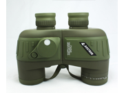 Bostrom 10x50mm Nitrogen waterproof Night Vision Binoculars with HD high powered night vision big eyepiece with compass Ranging Telescope