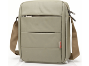 CoolBell MacBook Shoulder Messenger Carrying Bag Case With Handle Shoulder Strap Zipper for iPad Air2 iPad Air iPad 4 iPad 3 iPad 2 iPad Samsung 9.7 Inch