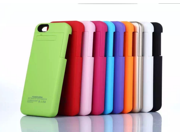 For iPhone5 Battery Case iPhone 5 Battery Case Wireless iPhone 5 Case Charging Pad 2200mAh Portable Charger External Power Bank