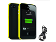 For iPhone 5S 5 Battery Case Rechargeable Portable 2500mAh Backup Power Bank External Protective Charger Case For iPhone 5S 5 Full Body Protection LED Batte