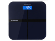 MOEEN High Accuracy Bathroom Scale with 3.6 Extra Large Dual Color Backlight Display and Smart Step On Technology Smart Weigh 180kg Electronic Bathroom Scale