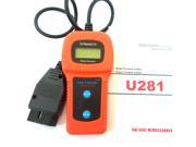 OBD II 2 CAN U281 Car Trouble Code Reader Scanner Memo Diagnostic Tool Scanner for VW AUDI