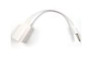 USB Female to AUX 3.5mm Male Jack Plug Audio Converter Adapter Data Charge Cable