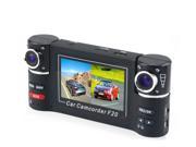 Genuine F20 driving recorder double lens HD 720P wide angle night vision does not leak seconds