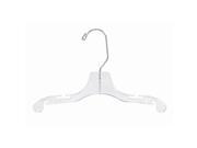 Only Hangers Clear Plastic Children s Dress Hanger 10 Pack of 25