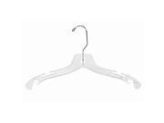 Only Hangers Children s Clear Plastic Dress Hanger 14 Pack of 25