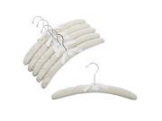 Only Hangers Natural Canvas Padded Hangers Pack of 6