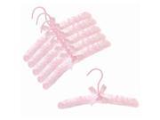 Only Hangers 12 Children s Satin Padded Hangers Pink Pack of 6