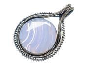 Ana Silver Co Blue Lace Agate 925 Sterling Silver Pendant 2