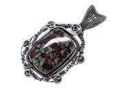 Ana Silver Co Russian Eudialyte 925 Sterling Silver Pendant 2 1 4