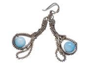 Ana Silver Co Rare Larimar 925 Sterling Silver Earrings 1 7 8