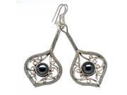 Ana Silver Co Titanium Cultured Pearl 925 Sterling Silver Earrings 2 1 2