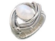 Ana Silver Co Rainbow Moonstone 925 Sterling Silver Ring Size 8